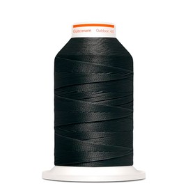 Outdoor 40 - The Special Sewing Thread for Outdoor Textiles. No. 40 Length 400 m - UV Resistant Sewing Thread 798300 (Black-1000)