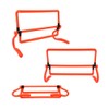 Adjustable Soccer Training Hurdles 5Pcs Speed Equipment, Increase Training Difficulty,