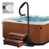 GarveeLife Hot Tub Handrail with LED Light, 360° Rotatable Spa