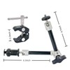 11" Magic Arm with Super Clamp, 360° Adjustable Power Arm