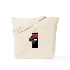 CafePress Boxing Bag Tote Bag Reusable Natural Beige Canvas Shopping Bag