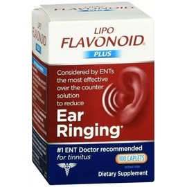 Lipo-Flavonoid Plus Ear Health Supplement, 100 Caplets