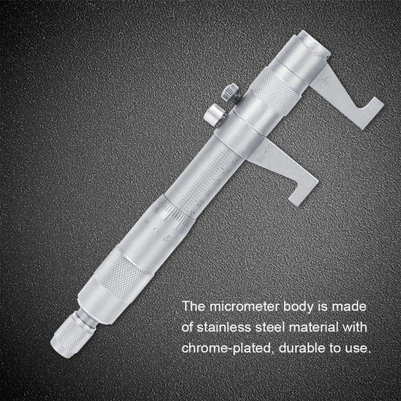 Inside Micrometer Stainless Steel High Accuracy Measurement Tool with Alloy