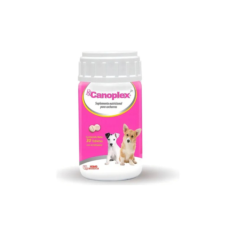 Canoplex Jr Suplemento Nutricional Para Cachorros 30 Tabs