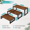 ELITEROO 3 Tier Cupcake Stand & Wood Display Risers, Dessert