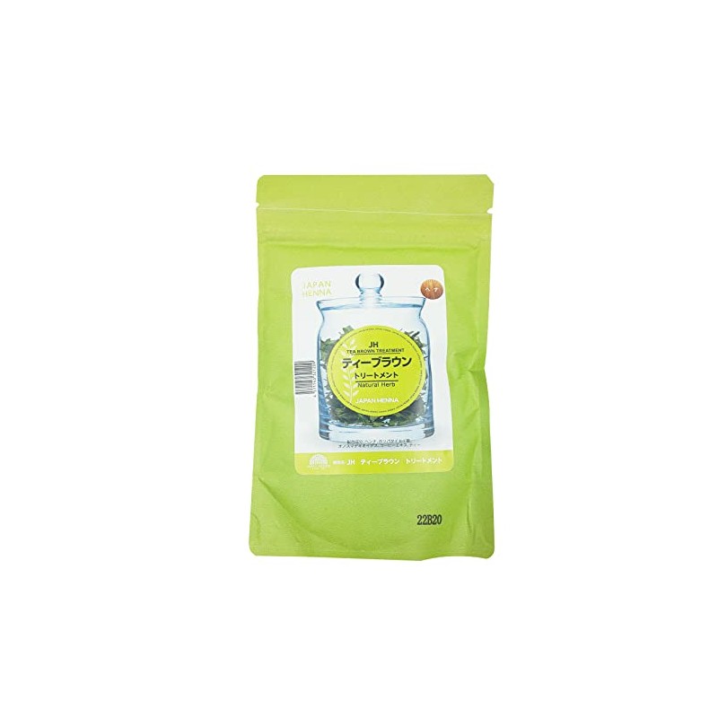 Japan Henna Tea Brown Treatment, 3.5 oz (100 g)