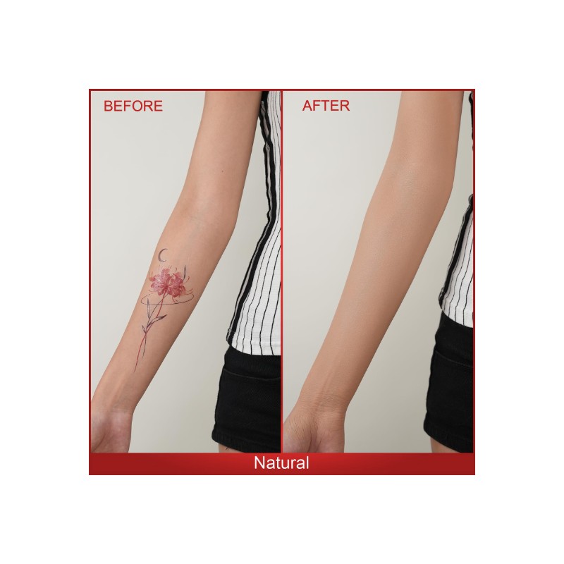 ANJOROUSA Body Coverage Perfector - Tattoo Cover Up Makeup,Body Foundation,Waterproof