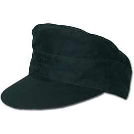 Mil-Tec Men's M43 Moleskin Beanie Hat, black, XXX-Large