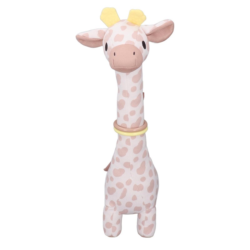 Plush Giraffe Teether Toy Fun Teether Design Cute Infant Plush