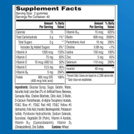 One A Day Multivitaminico Hombre Adulto Activo 80 Gomitas Frutas                                                                                      