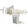 Spares2go Universal Dishwasher Solenoid Valve Electric Water Fill Single Inlet