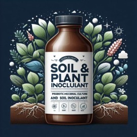 Soil & Plant Inoculant Organic Microbial Inoculant for Plants & Soil • Much Better Than EM-1 • 1 Gallon