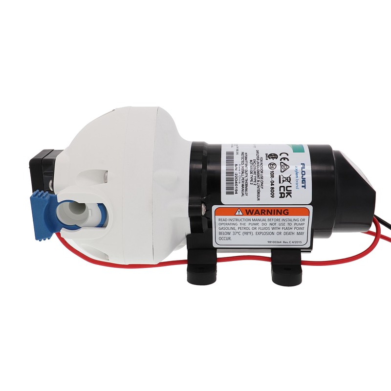 Flojet RV Water Pump R3526144D, 12 VDC 3-Chamber - Small