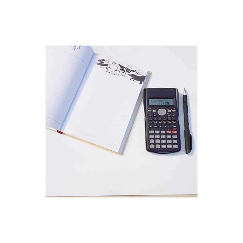 82MS Scientific Calculator 2-Line Engineering Calculator Counter 240 Functions