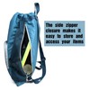 BeeGreen Gym Bag Drawstring Backpack With Zipper Pocket Swim Bag