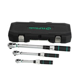 YLP Tools 1/4'' 3/8'' 1/2'' Torque Wrench 3 set