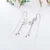 VONALA Threader Earrings for Women Dangle Earrings Long Chain Earrings