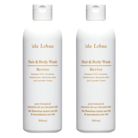 Total Body Shampoo for Men and Women, 99% Natural Ingredients, Travel Shampoo Set, Alalalaffair, Hair & Body Wash (Revive 10.1 fl oz (300 ml) x 2