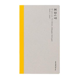 Small Graph Notebook with Notebook Paper, B7 Variation, Refill EDiT EDI-NB21-RFL