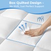 YUGYVOB King Mattress Topper - 600GSM Extra Thick Cooling &