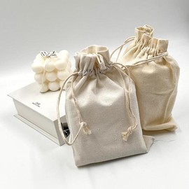 Linen drawstring pouch (19X29cm) / 린넨 복조리 파우치(19X29cm)
