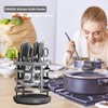 Knife Block Without Knives, VSIAISV Universal Knife Holder and Kitchen