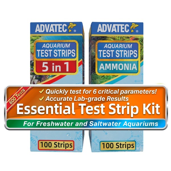 Advatec Essential Test Strip Kit - for Freshwater, Saltwater &