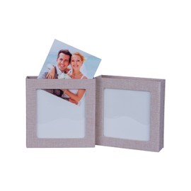 Elegantdisk USB Box with Picture Window for 1 USB Flash Drive Storage Box Case for USB (Beige)