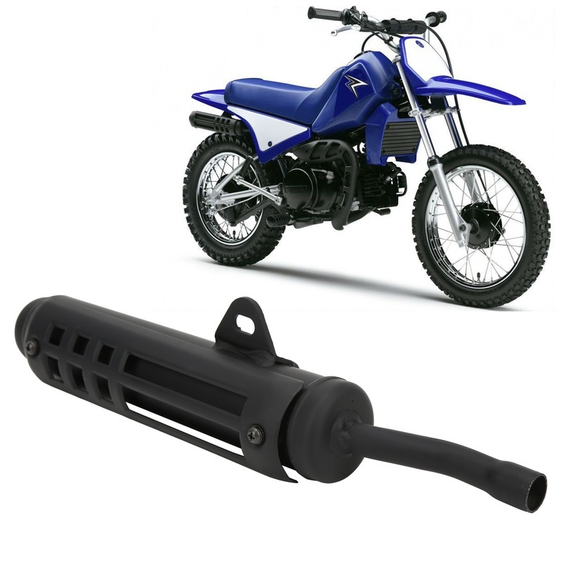 Motorcycle Exhaust Pipe Stainless Steel Rustproof Replacement for PW80 PY80