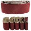 5X Sanding Belts 75 x 533mm Sanding Belts Set for