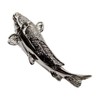 F NODE Silver Koi Fish Tie Clip Formal Wedding Party