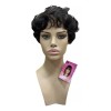 Leona Wigs Peluca Oncológica Corta 100% Cabello Humano