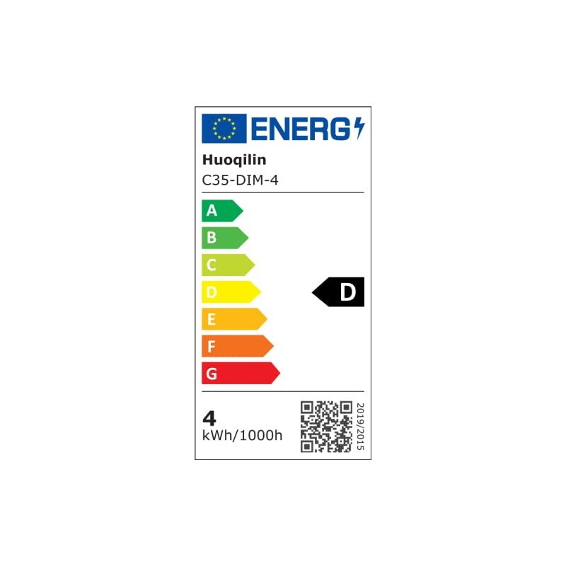 Huoqilin Huoqilin E14 Led Warmweiss Lampe,Kerzenform birne,Warmwei?(2700K), 4W Ersetzt 40W