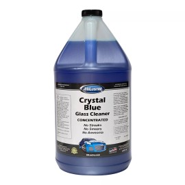 HiLustre® Crystal Blue Glass Cleaner Super Concentrate | Windshield Washer Fluid