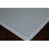 Tablecloth 85 x 85 cm White Cotton Hemstitch with Mitred