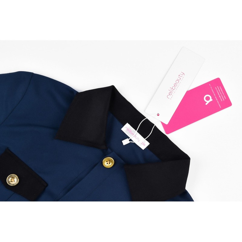 ReliBeauty Police Costume, for Children / Girls, with Accessories, 3-4