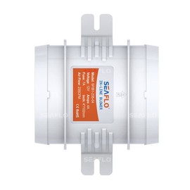 SEAFLO 12V 4" 235 CFM in-Line Bilge Blower