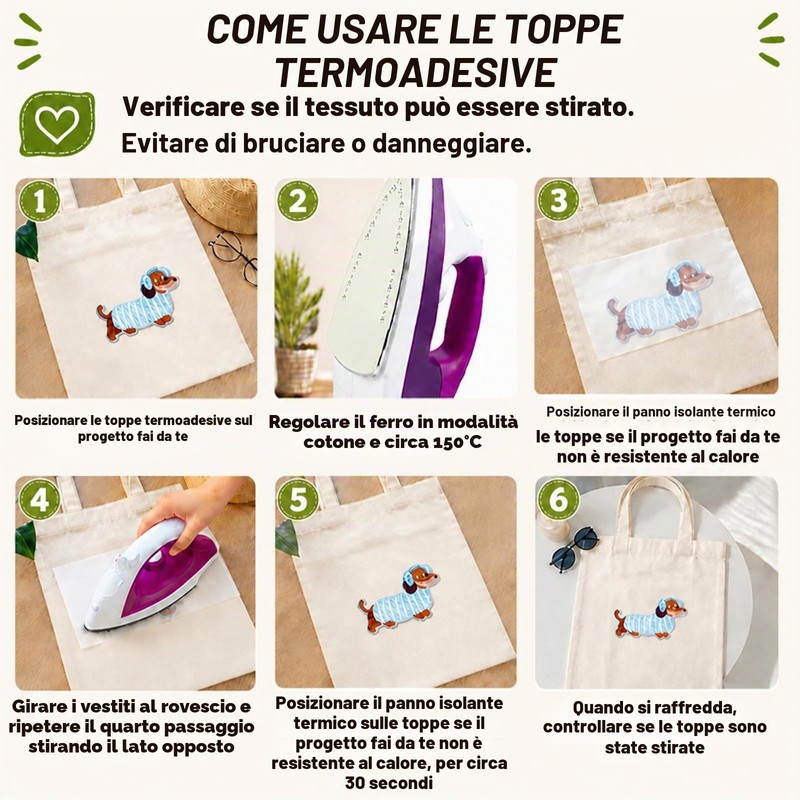ARYIMYDP 10 Toppa Termoadesive,Toppa Termoadesiva Per Tessuti,Toppe Termoadesive Bambini Adulti