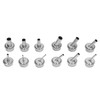 12Pcs Universal Hot Air Gun Nozzle Stainless Steel Standard Size