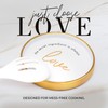 8 Piece White and Gold Kitchen Utensils – White Silicone