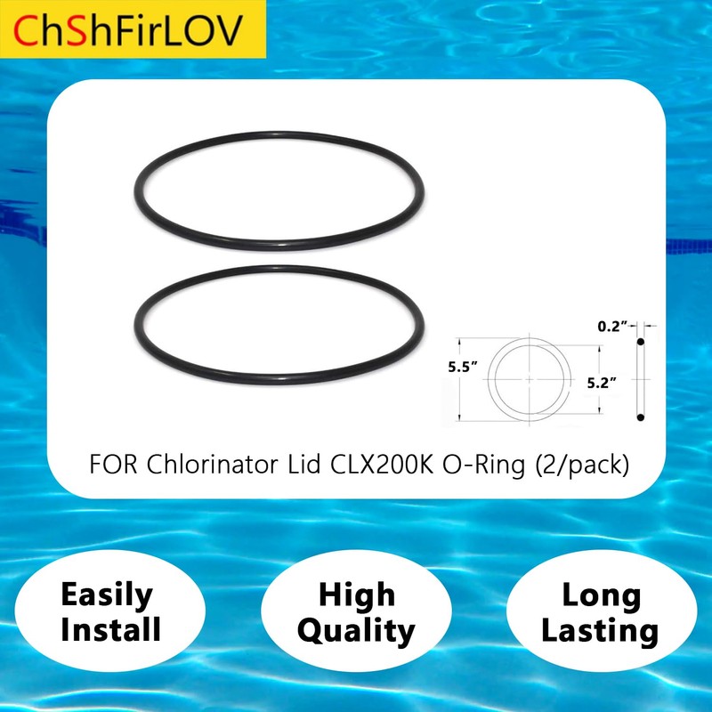 CLX200K O-Ring for Hayward Pool Chlorinator Lid CL200 & CL220