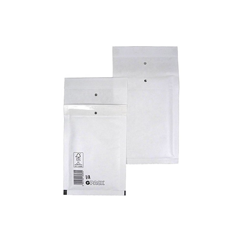 Pack of 25 Bubble Envelopes 1/A 120 x 175 mm