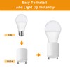 5 Pack Light Socket Outlet Adapter - E26 Light Socket