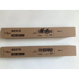 IKEA Set of 2 - New Ikea BESTA Drawer Runner Slides Push Opener (2- 2pack) 003.487.17