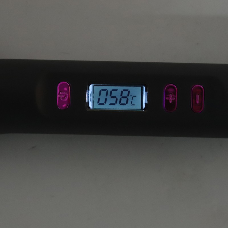 Hair Straightener Brush 3D Teeth Multi Temp Modes PTC Uniform