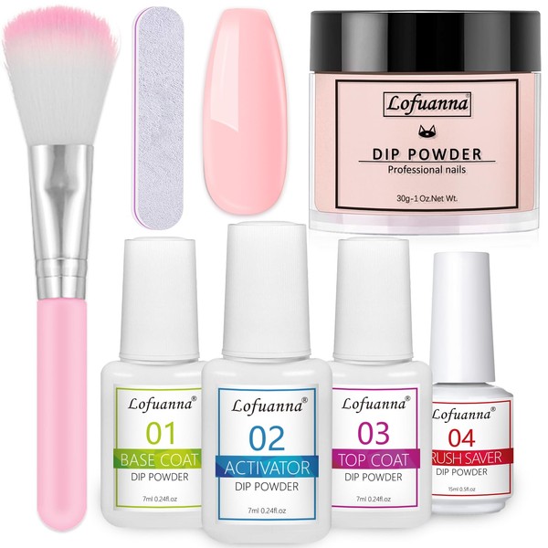 lofuanna Lofuanna Dip Powder Nail Kit Starter - Pink Dipping