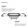KitchenAid Expandable Stainless Steel Colander, Black