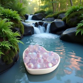 10Pcs Purple Marbles Luminous Glass Ball 12MM Colorful Glass Marbles Kids Toy Vase Filler Fish Tank Home Decor DIY Jewelry Accessories