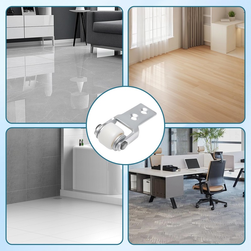 8 Pack 15mm Dia Wheel Sliding Door,Wheel Sliding Door Track