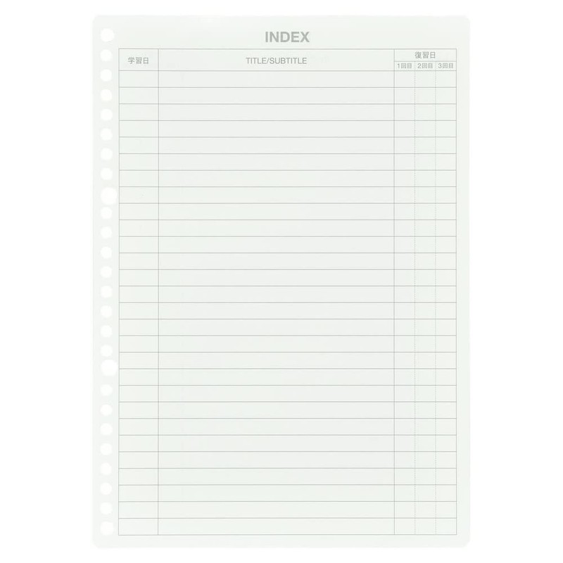 Maruman Loose Leaf Smart Review B5 7mm Review Lines Review